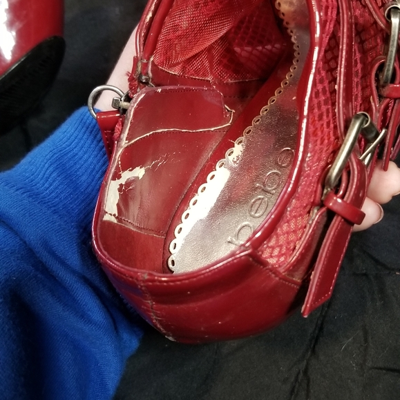 Bebe peep toe bootie heel - Picture 3 of 6